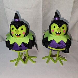 2 Target 2024 Hyde and EEK!‎ Spellma Halloween Witch Bird (2 LOT)